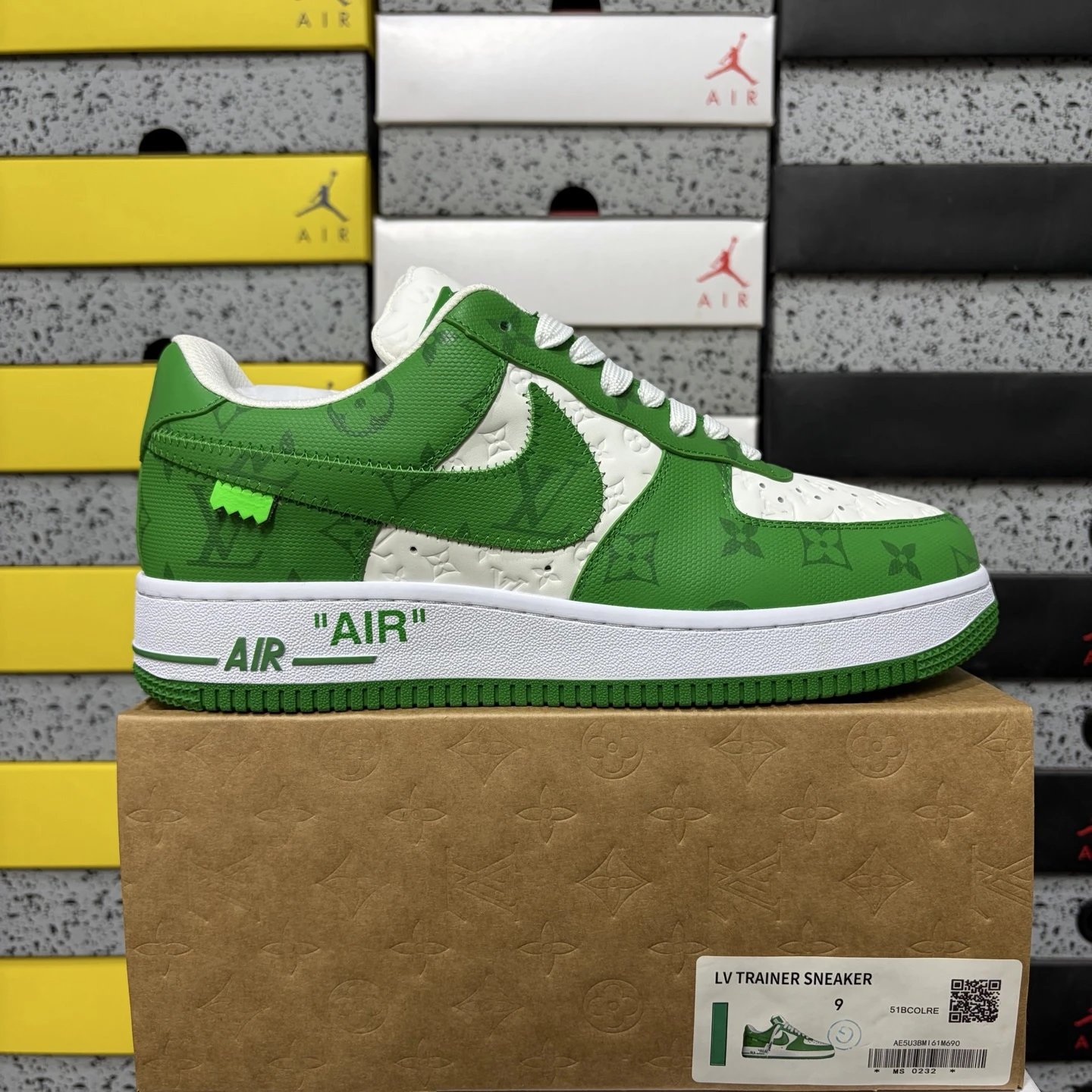 Air Force Joint White Green 36-46
