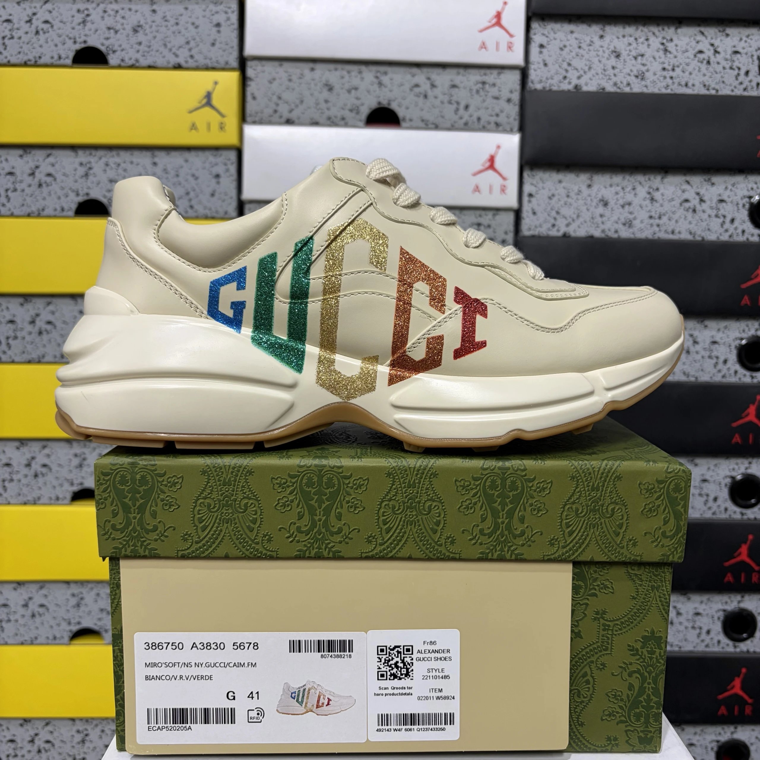 YO 彩带字印 35-45