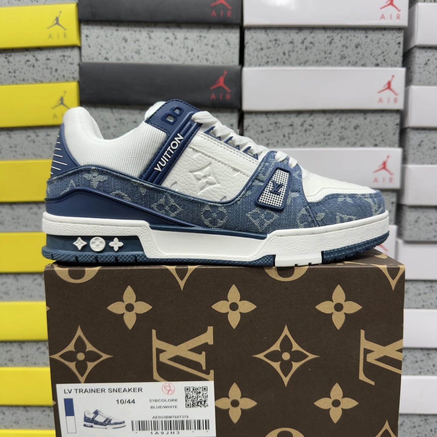 BLUE/WHITE 蓝白牛仔