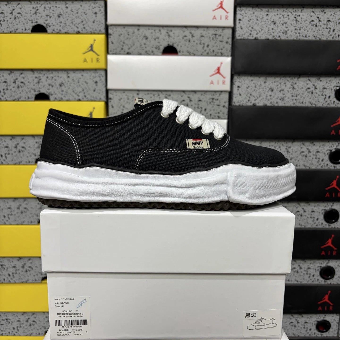 702 VANS 黑色布 35-46