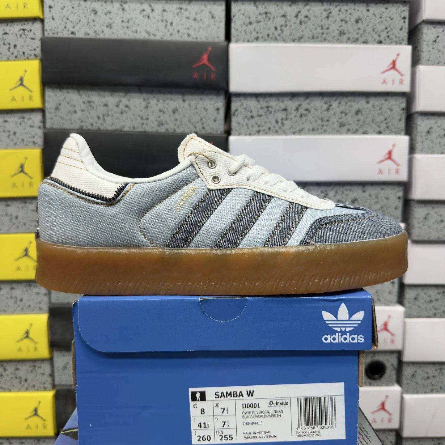 adidas Sambae Low atmos Pink Denim II0001