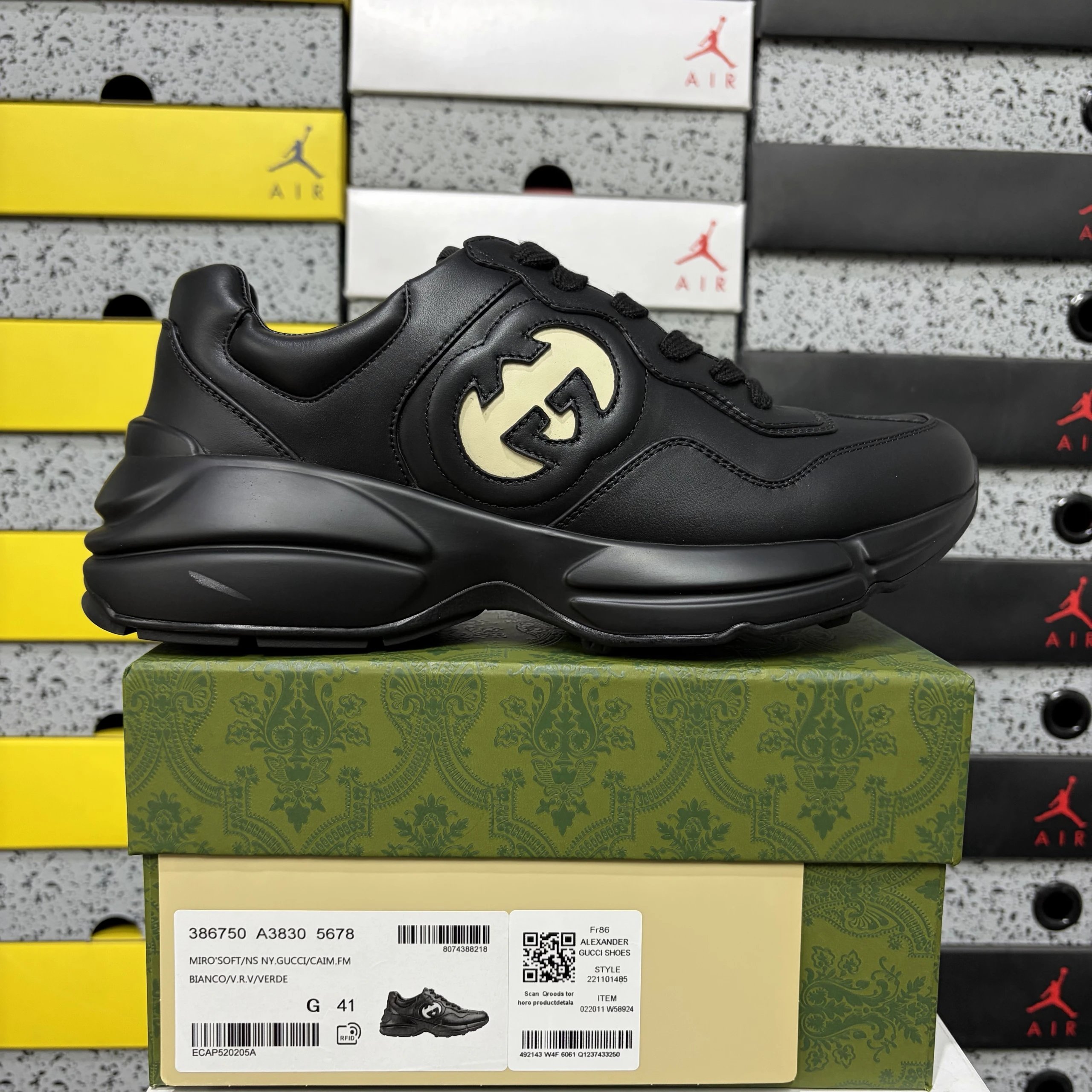 YO 蝙蝠黑色 39-45
