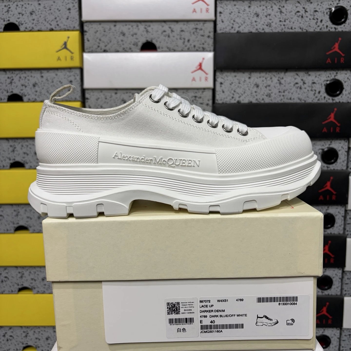 白色增高布鞋 35-45