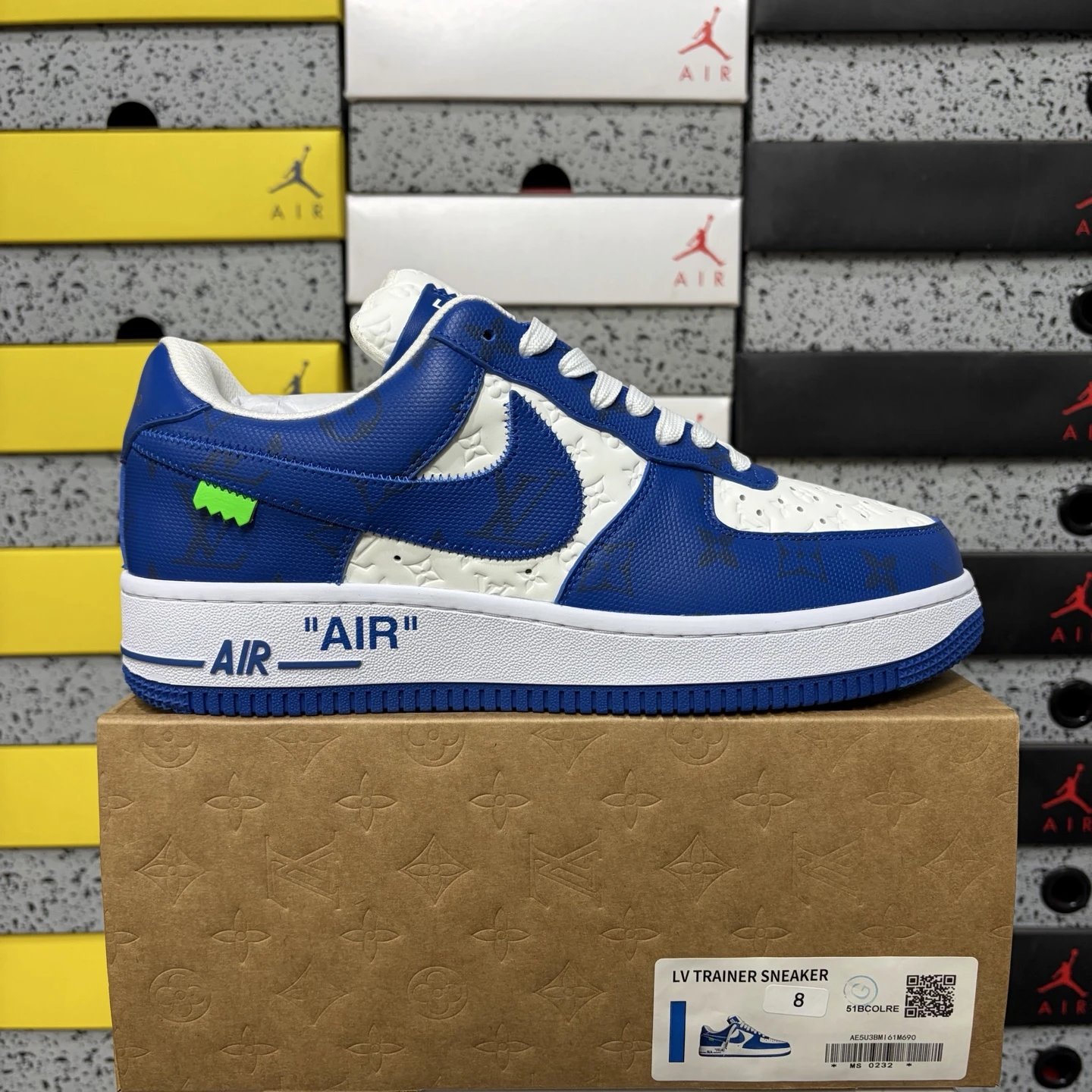 Air Force Joint White Blue 36-46