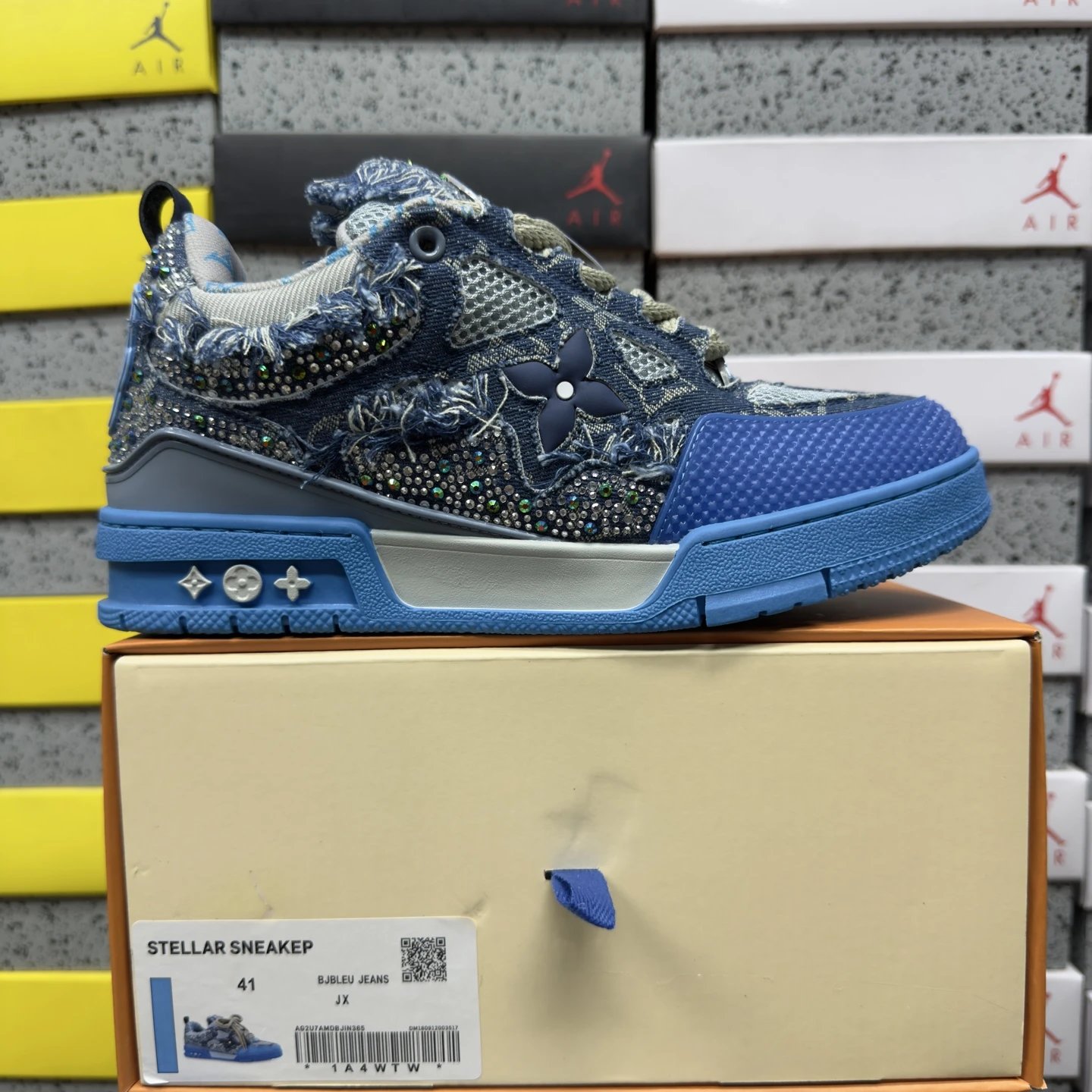 BJBLEU JEANS 灰蓝钻