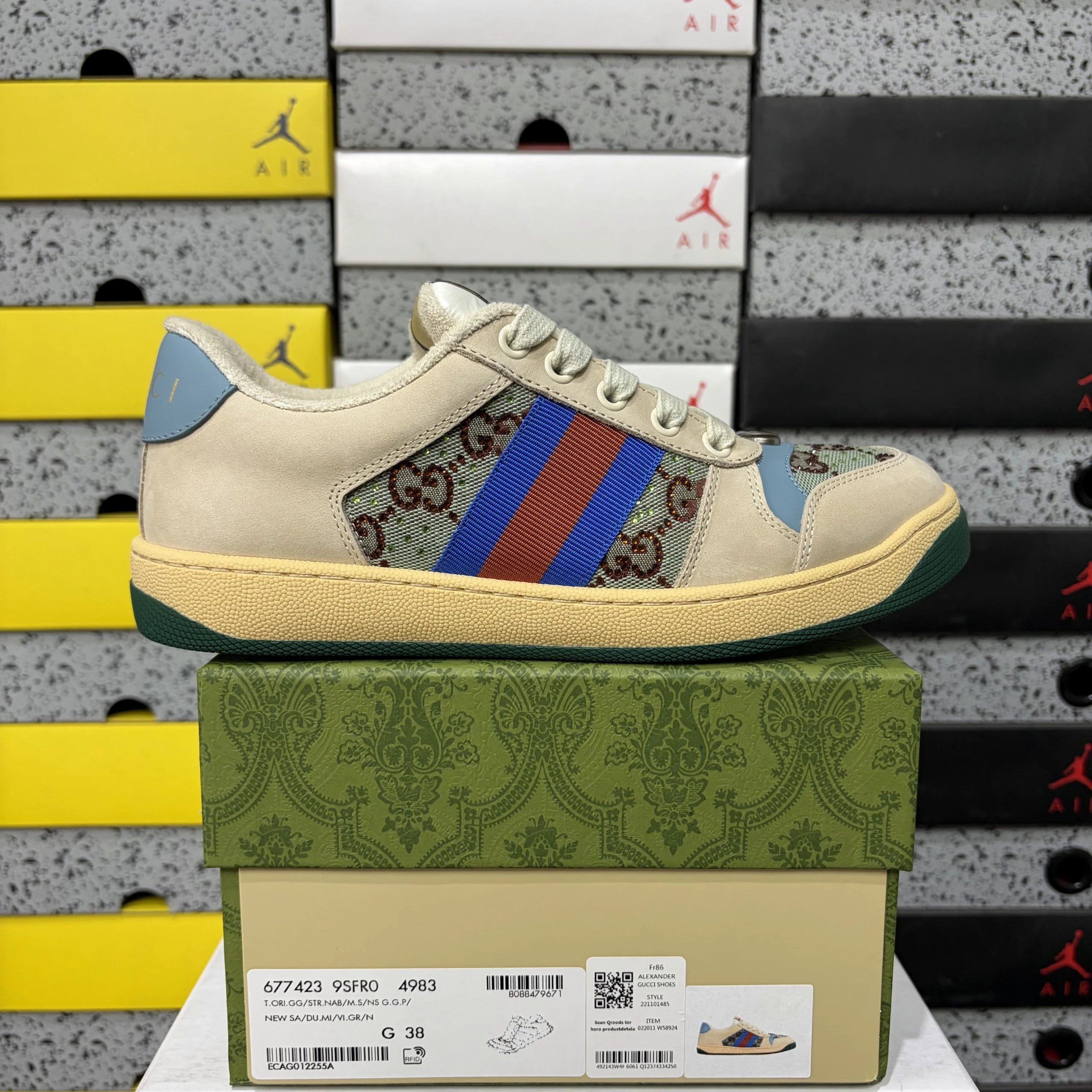 闪钻蓝色 35-40