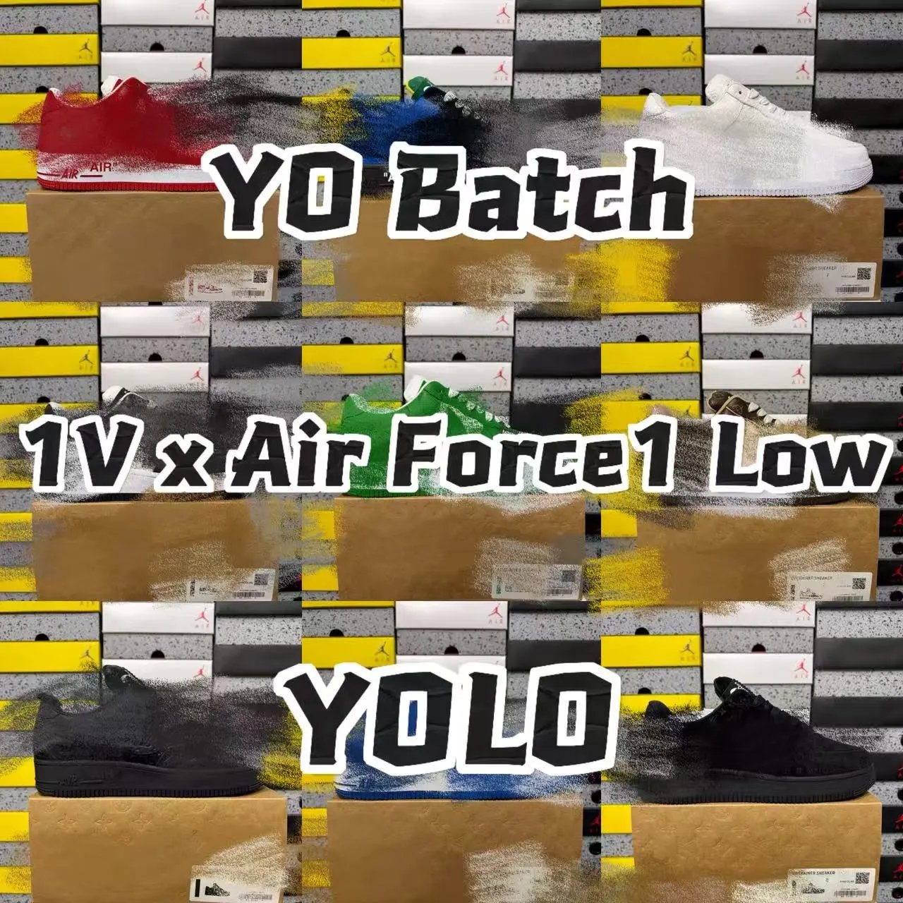 【 YO Version 】 AF1 Series/