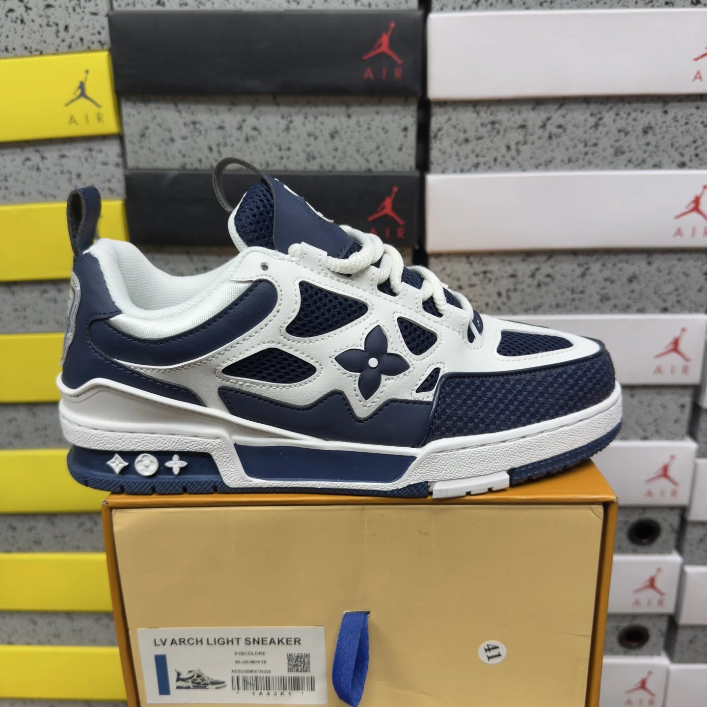BLUE/WHITE SK8白蓝
