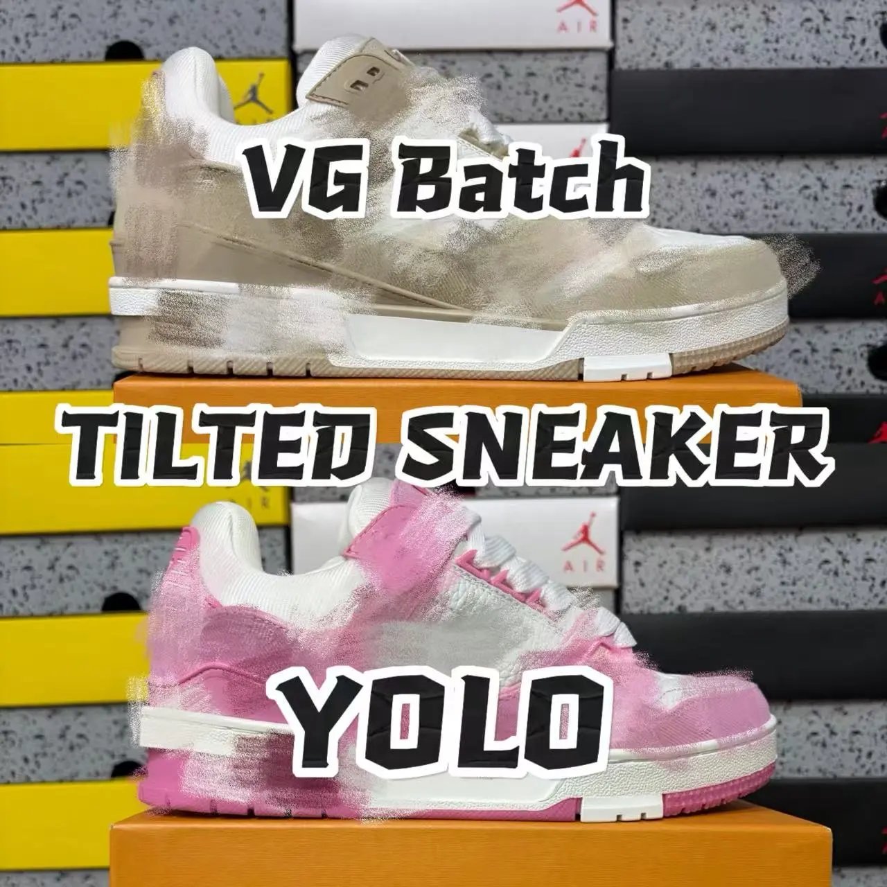 Tilted Sneaker