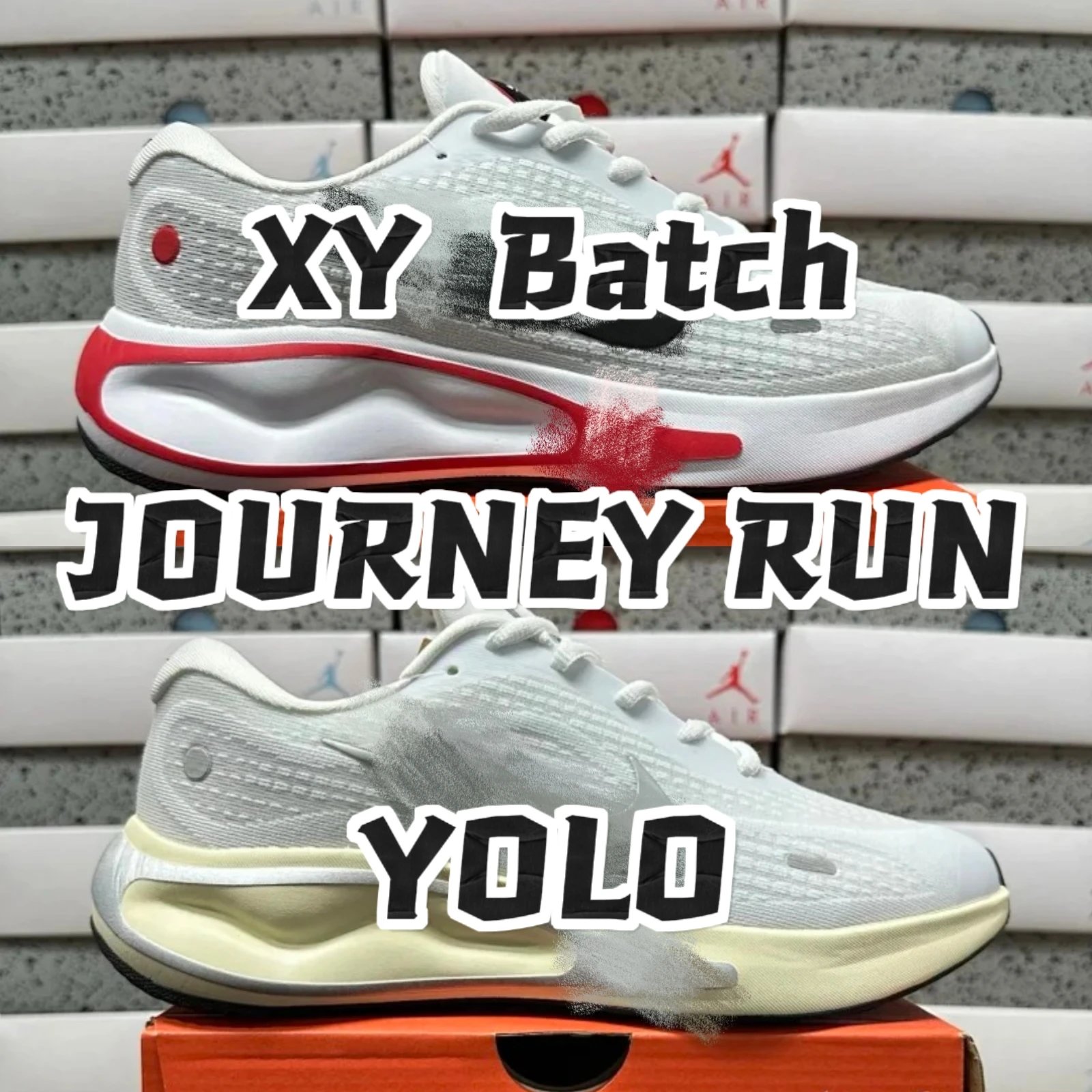 【XY版】JORNEY RUN 光板，无标 /