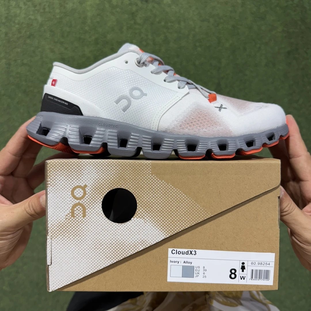 On Cloud X 3 Ivory Alloy 60.98254