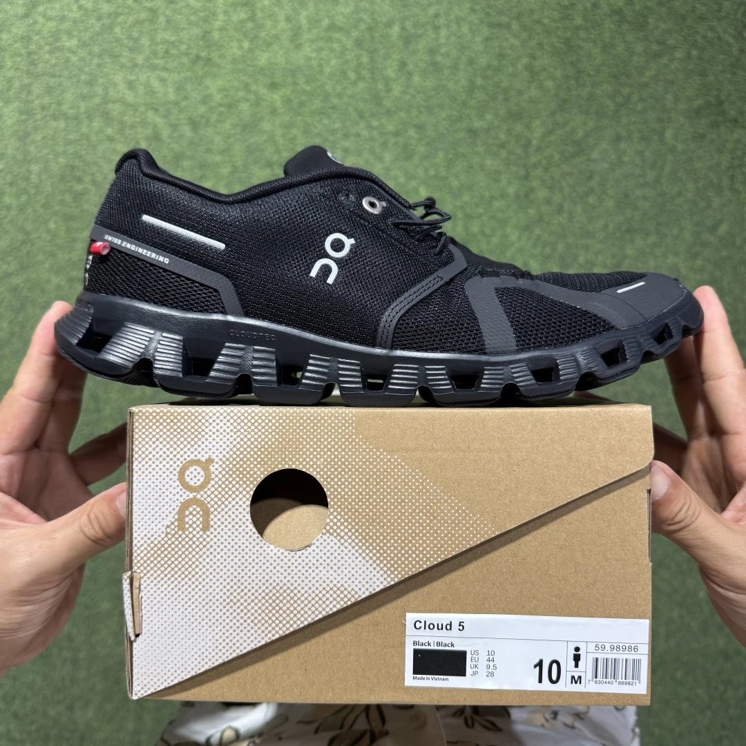 On Cloud 5 Low All Black 59.98986
