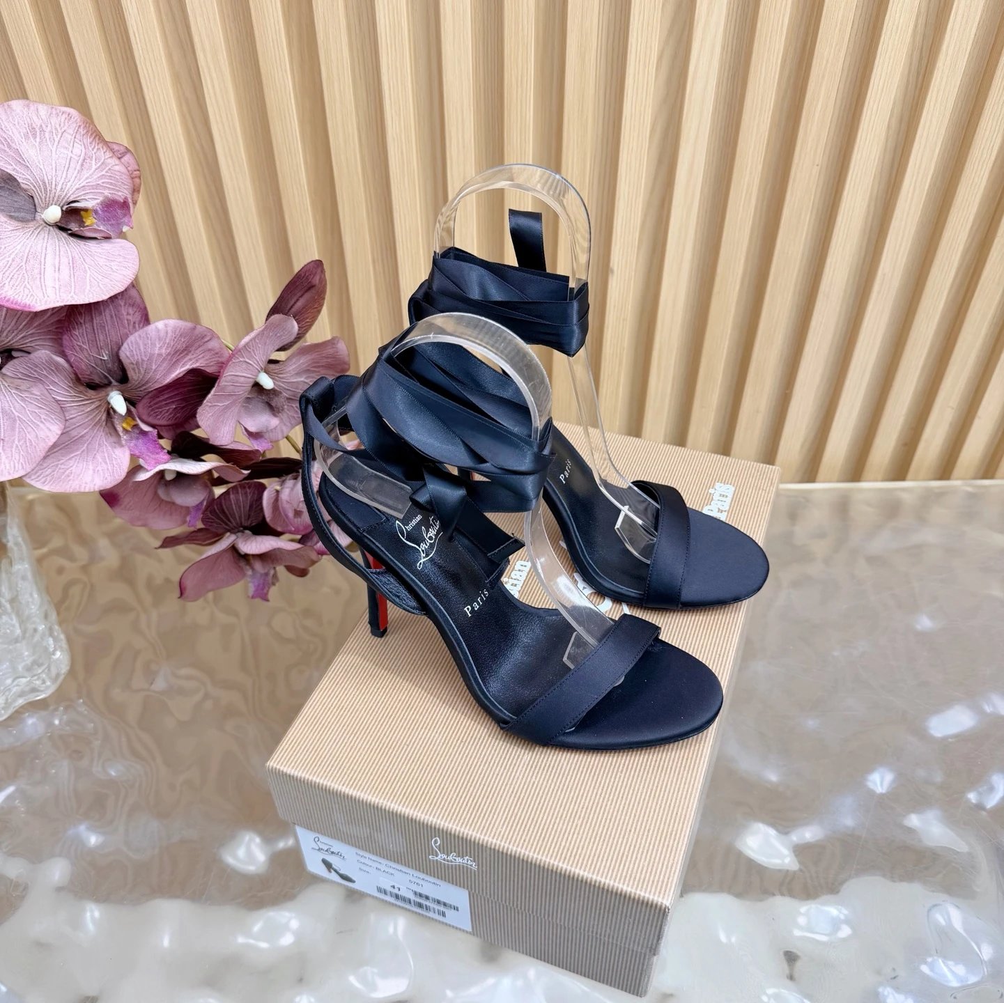 Red Sole High Heel Sandals photo 4