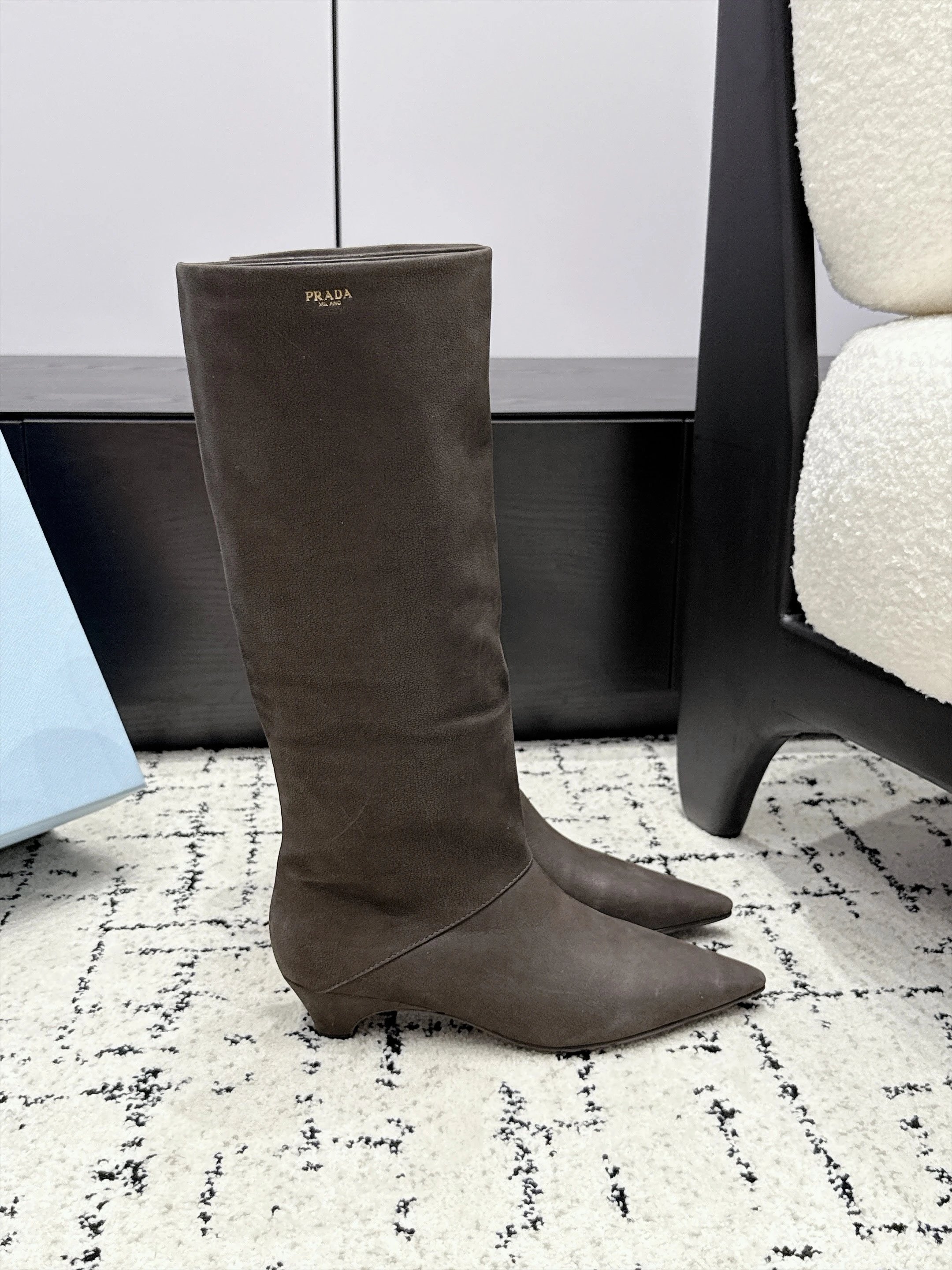 Dolce & Gabbana Vintage Motorcycle Mid-Calf Boot photo 4