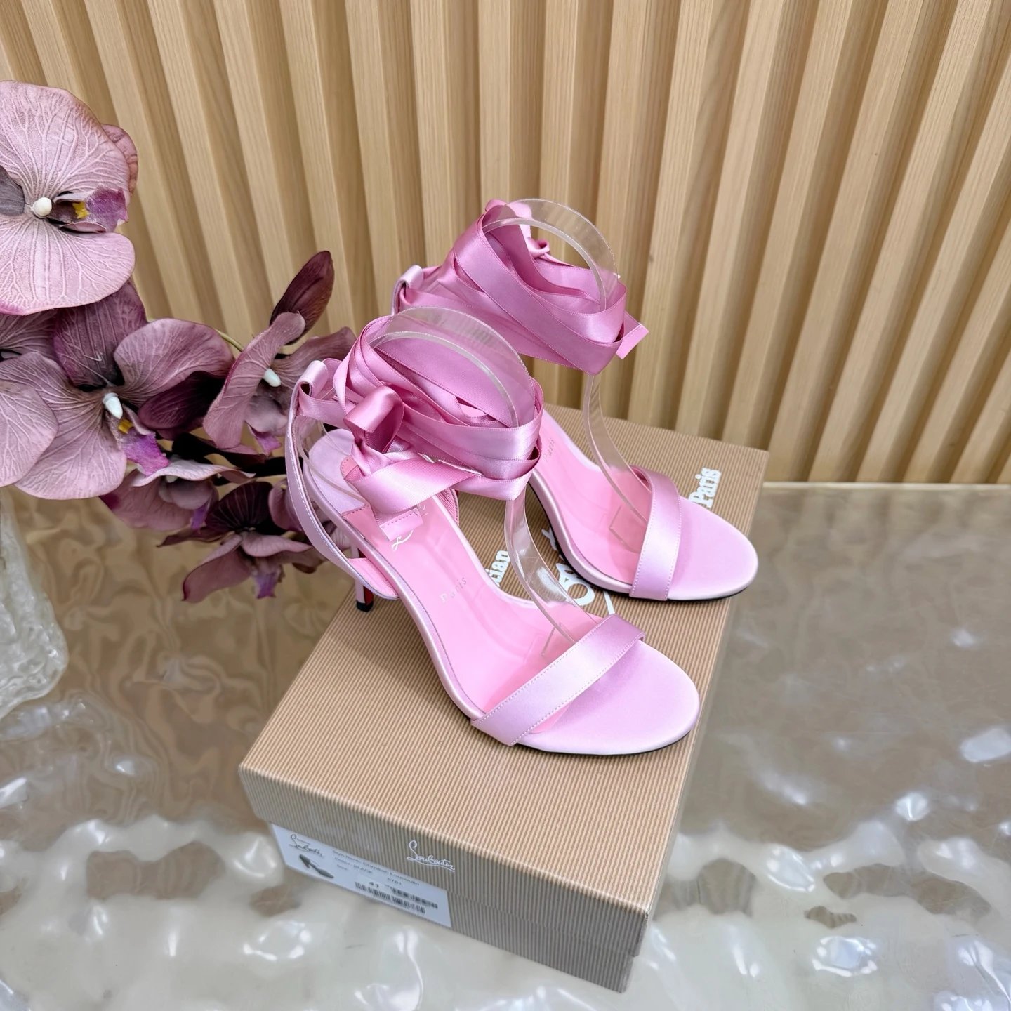 Red Sole High Heel Sandals photo 3
