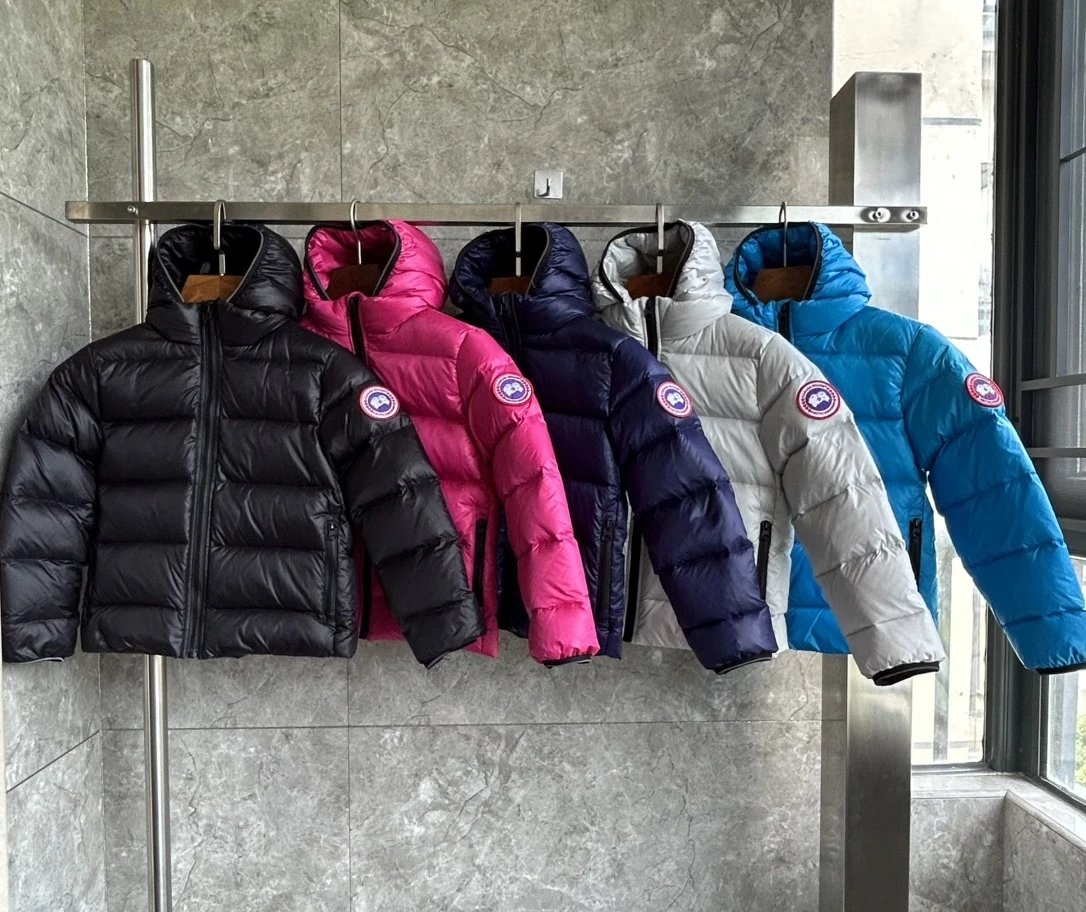 Children's Hooded Down Jacket Collection