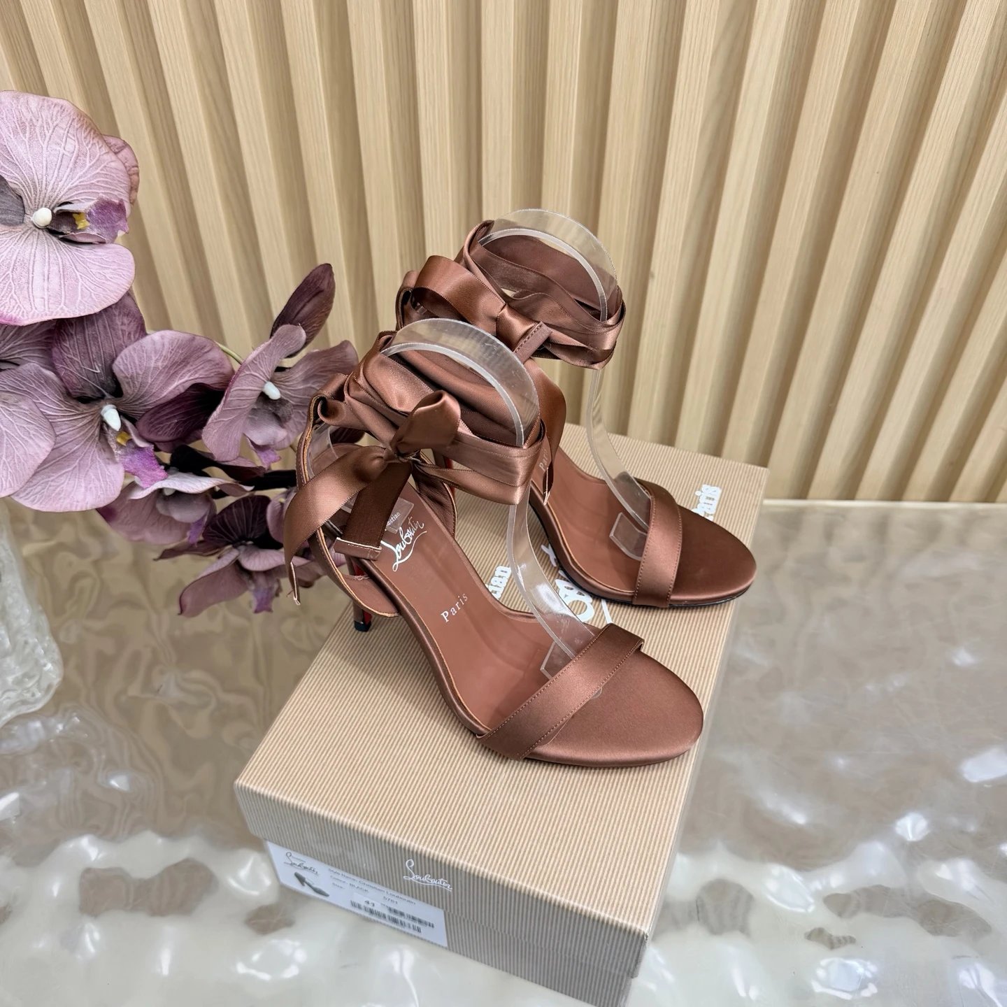 Red Sole High Heel Sandals photo 2