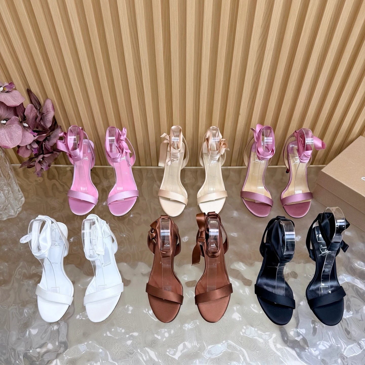 Red Sole High Heel Sandals