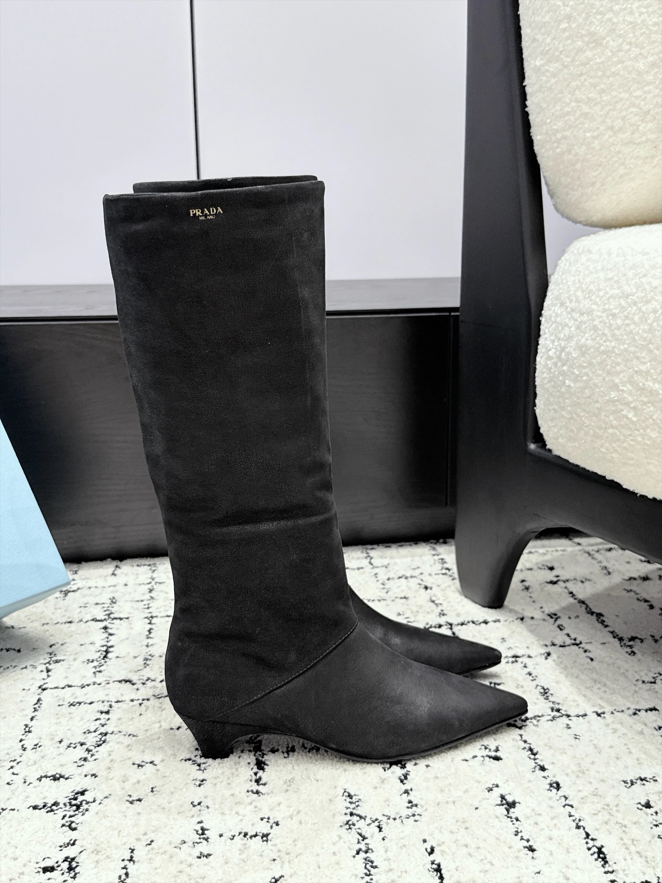 Dolce & Gabbana Vintage Motorcycle Mid-Calf Boot photo 5