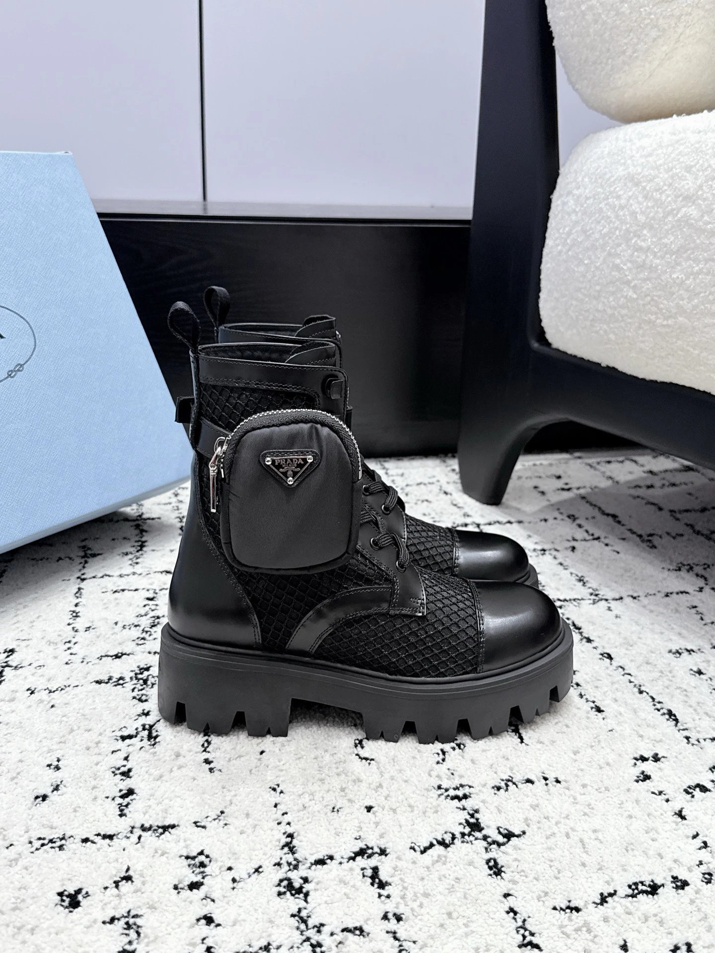 Dolce & Gabbana Vintage Motorcycle Mid-Calf Boot photo 7