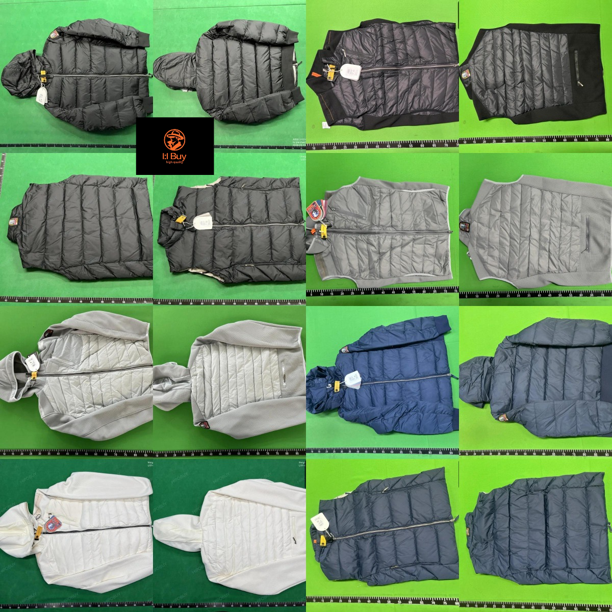 High Quality High Edition Men’s Hooded Padded White Duck Down Quilted Down Jacket