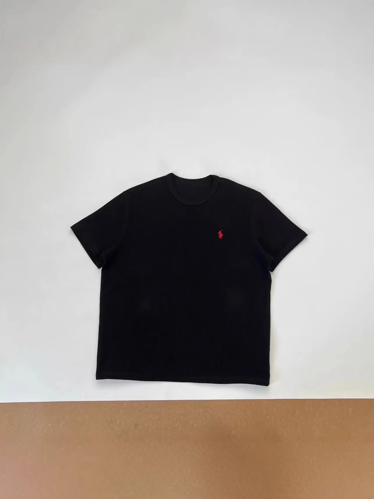 Ralph Lauren Pony Logo Waffle Knit T-Shirt photo 4