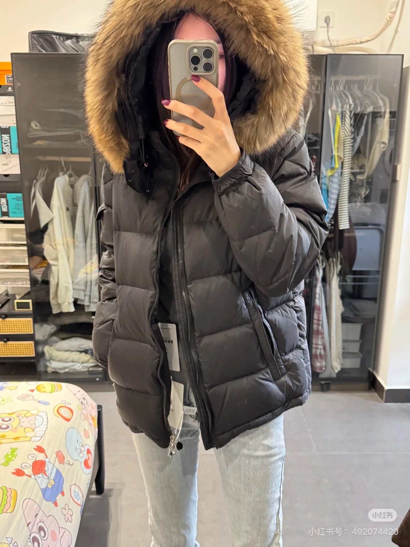 Moncler Mayafa Short Down Jacket photo 4