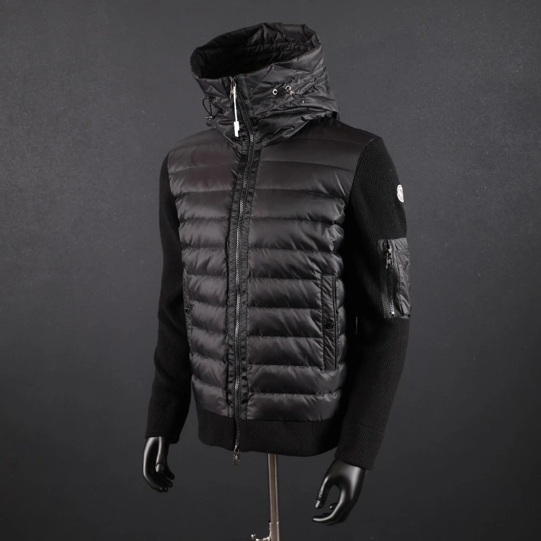 Moncler Padded Corduroy Zip-Up Cardigan Down Jacket photo 8