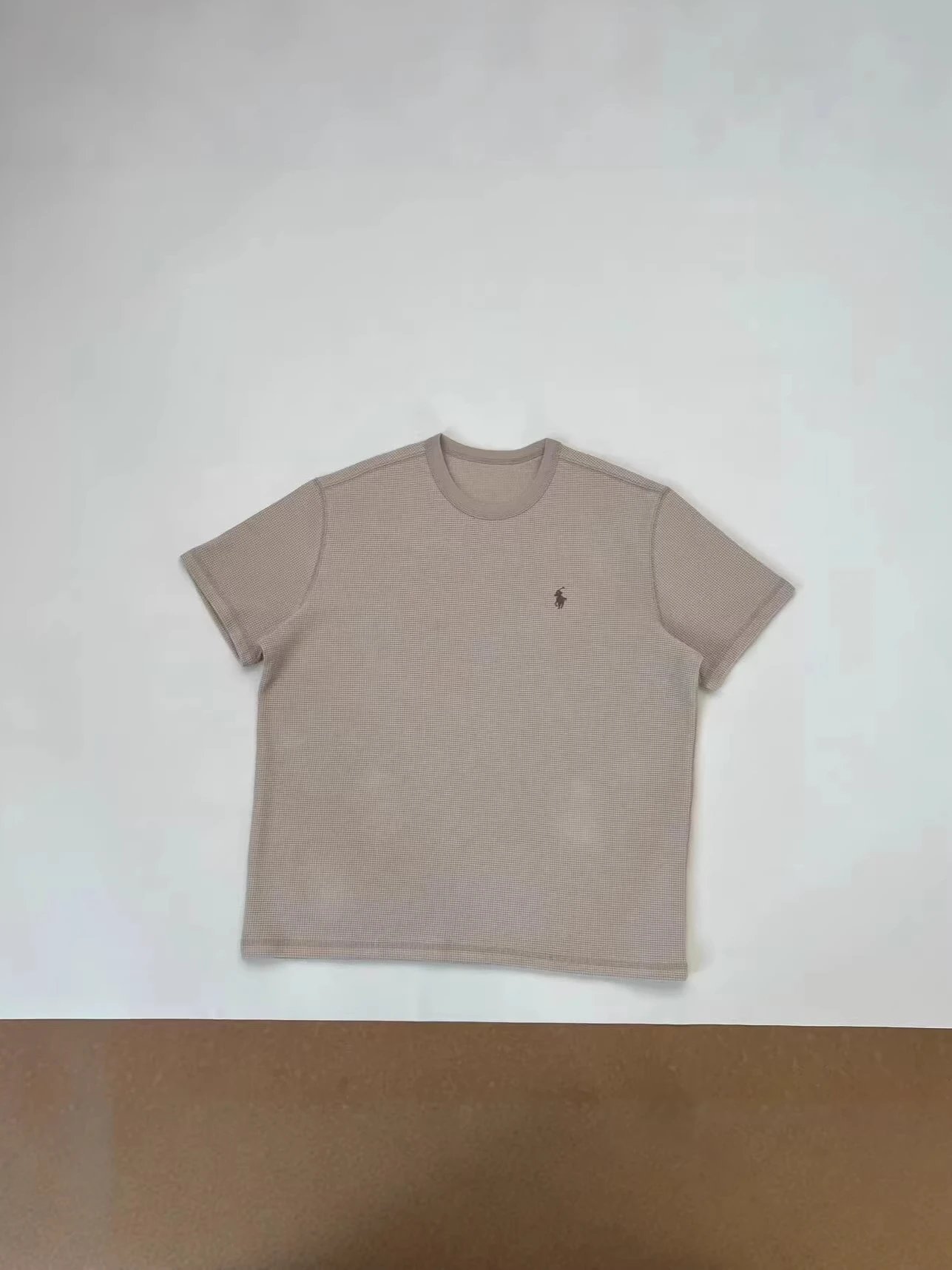 Ralph Lauren Pony Logo Waffle Knit T-Shirt photo 2
