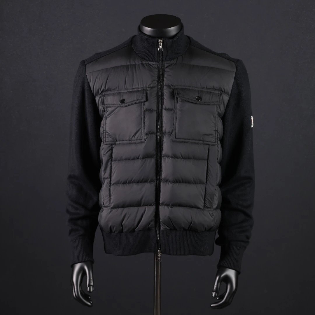 Moncler Felpa Color-Block Zip Down Jacket photo 3