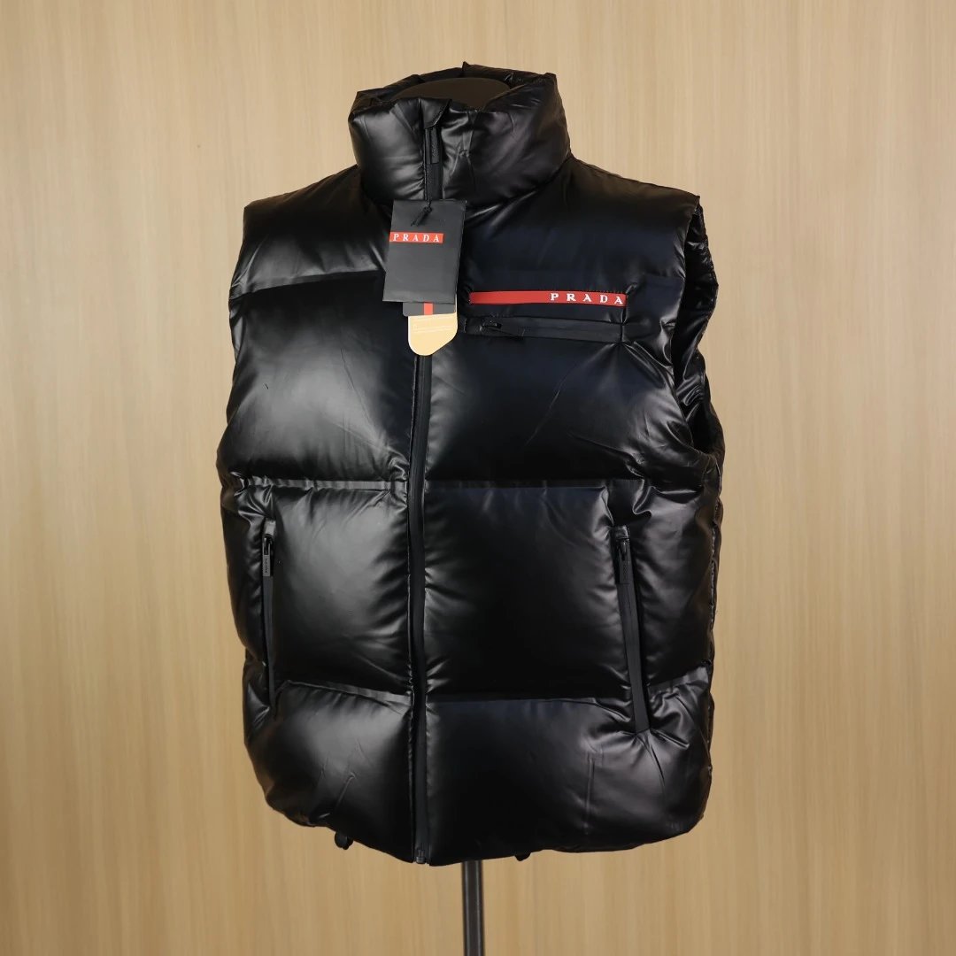 Prada Glossy Red Label Down Jacket photo 6