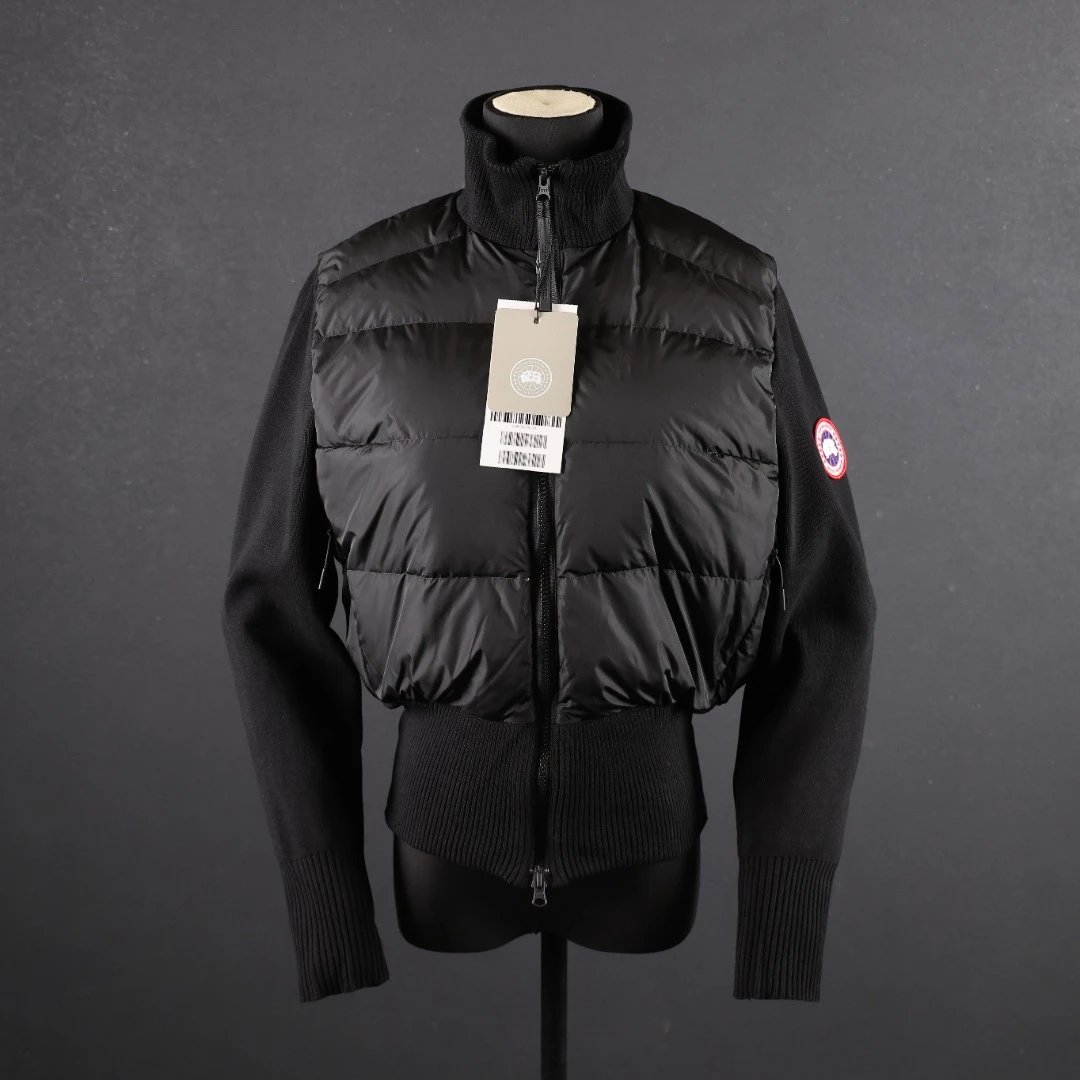 Canada Goose Windproof Down Wool Short Jacket