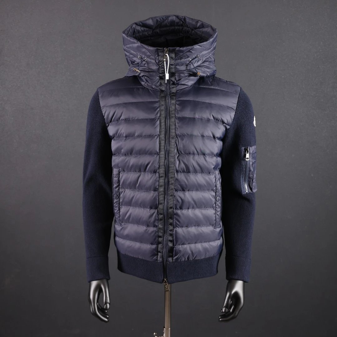 Moncler Padded Corduroy Zip-Up Cardigan Down Jacket photo 3