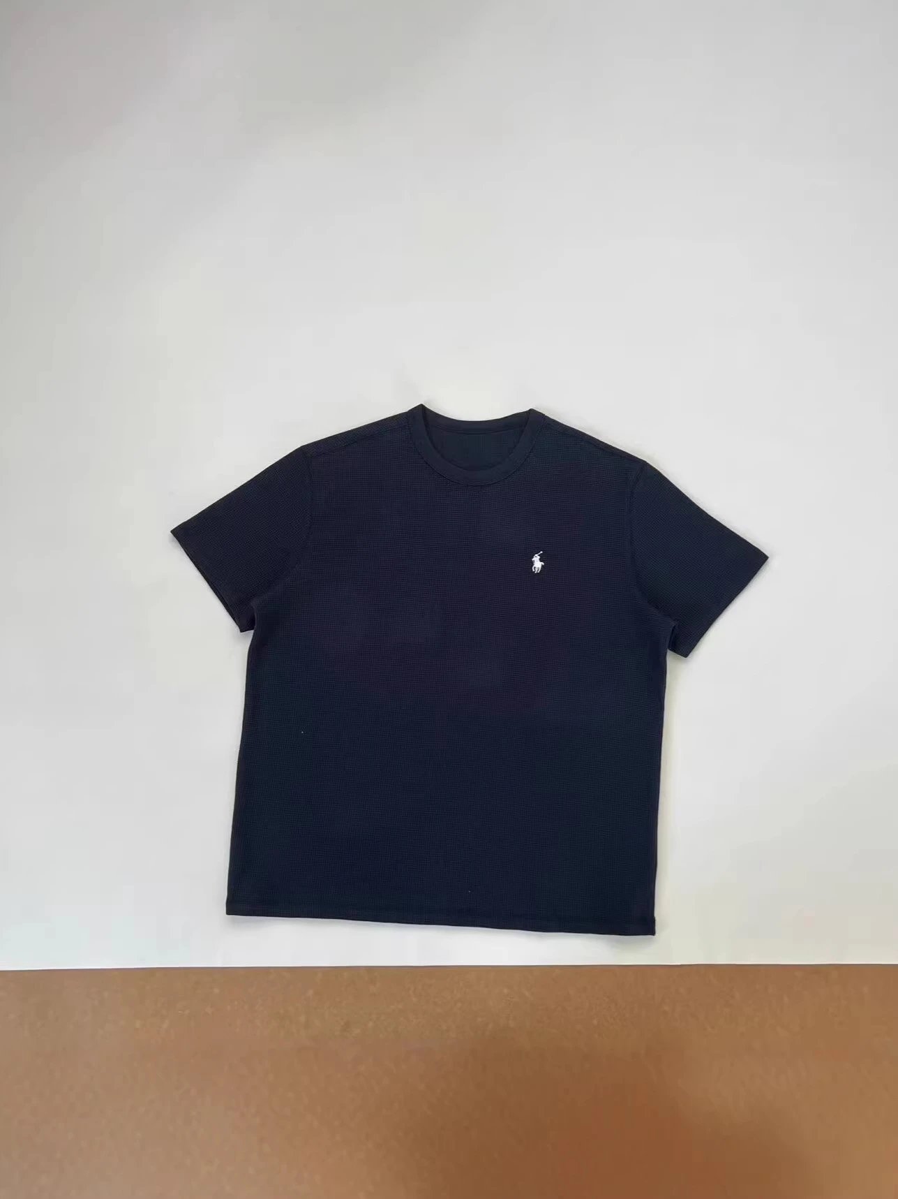 Ralph Lauren Pony Logo Waffle Knit T-Shirt photo 3