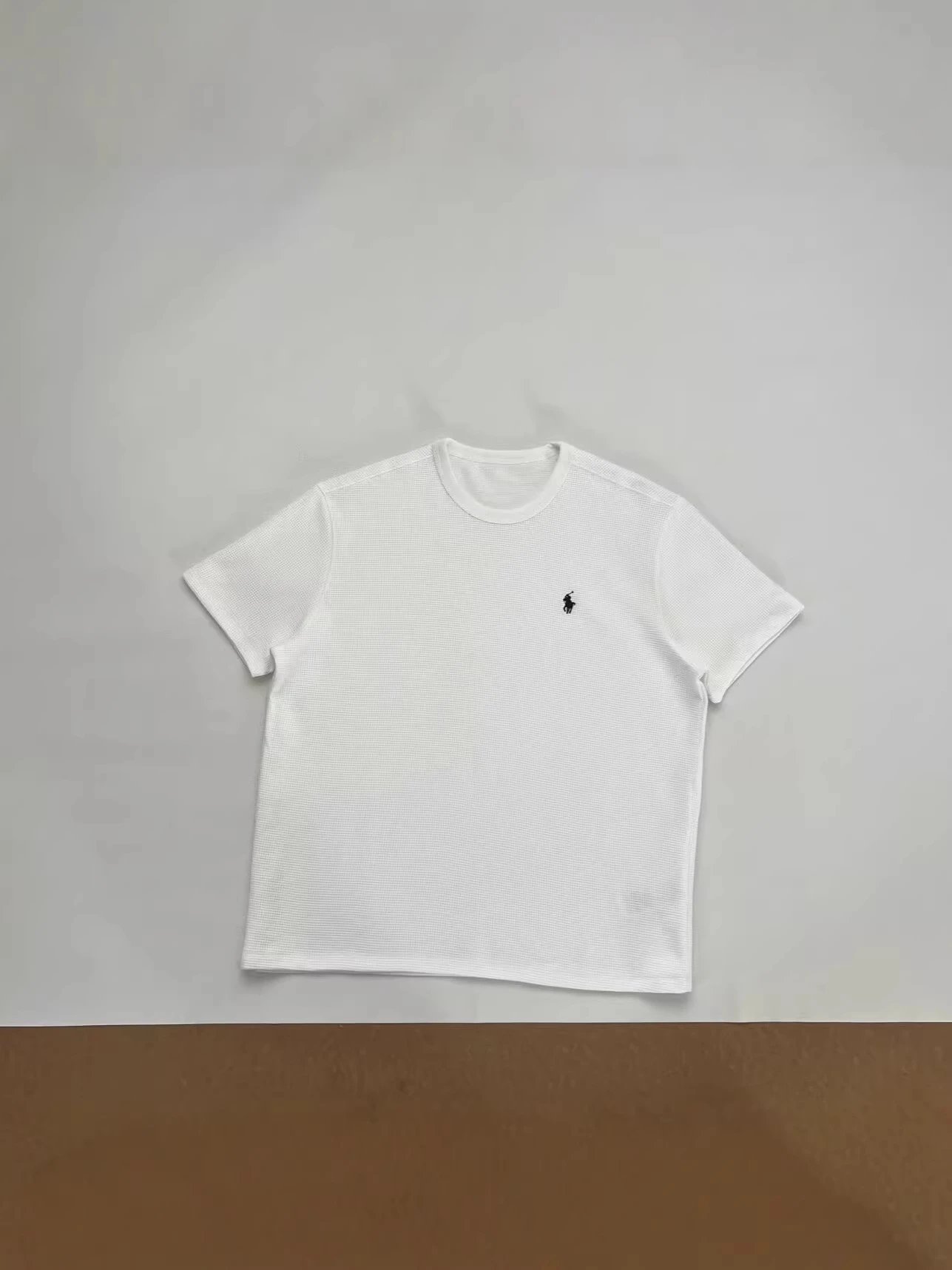 Ralph Lauren Pony Logo Waffle Knit T-Shirt photo 5