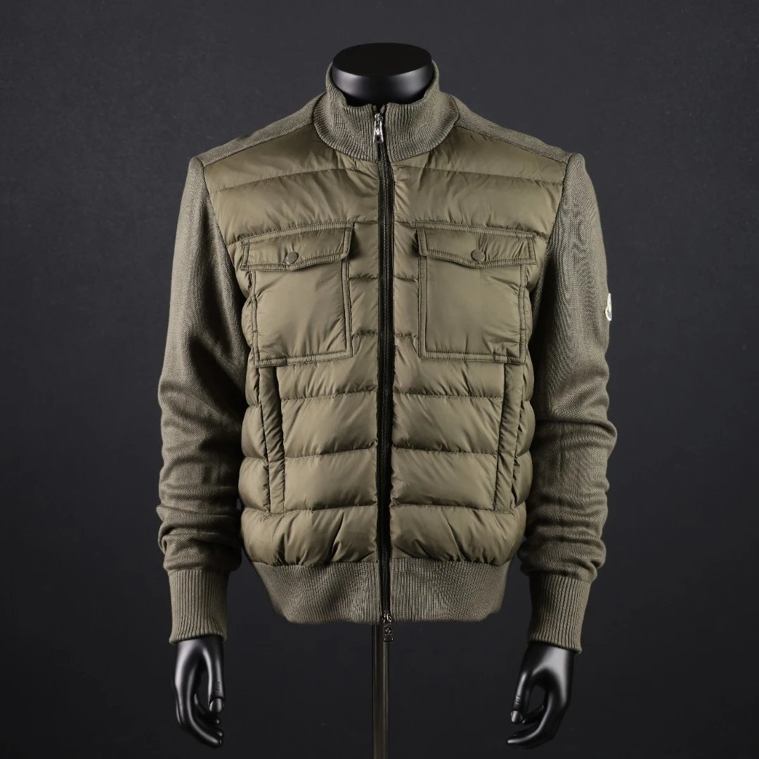 Moncler Felpa Color-Block Zip Down Jacket photo 2