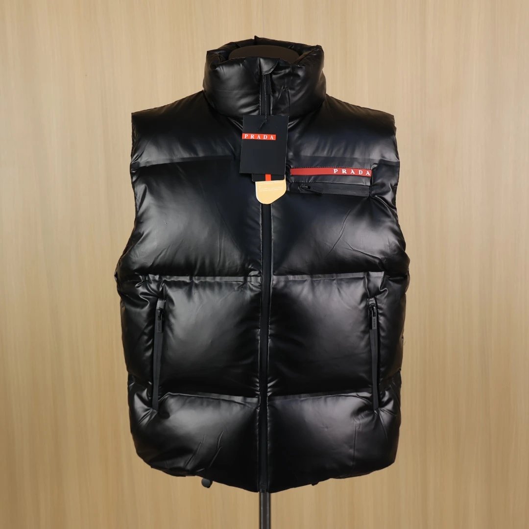 Prada Glossy Red Label Down Jacket photo 5