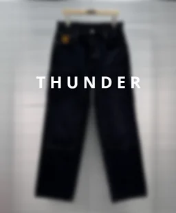 thumbnail for Black logger work pants