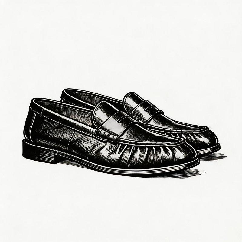 26ss 100 Korean Imported Eel Skin Loafers
