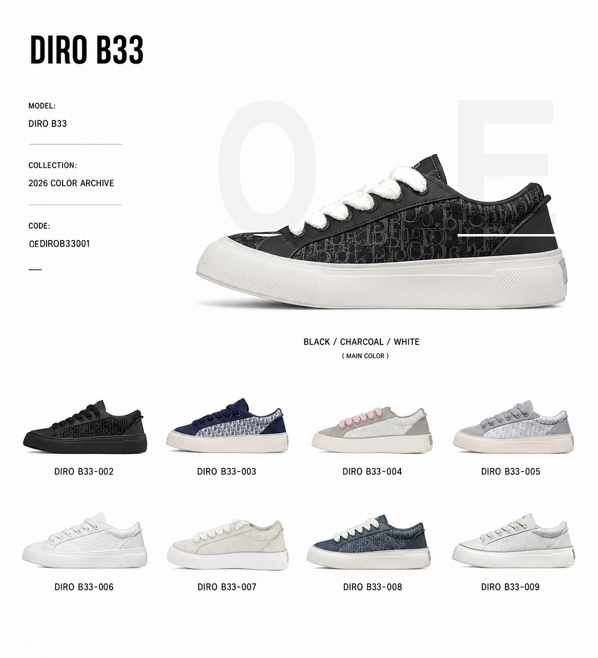 Dior B33 Sneakers