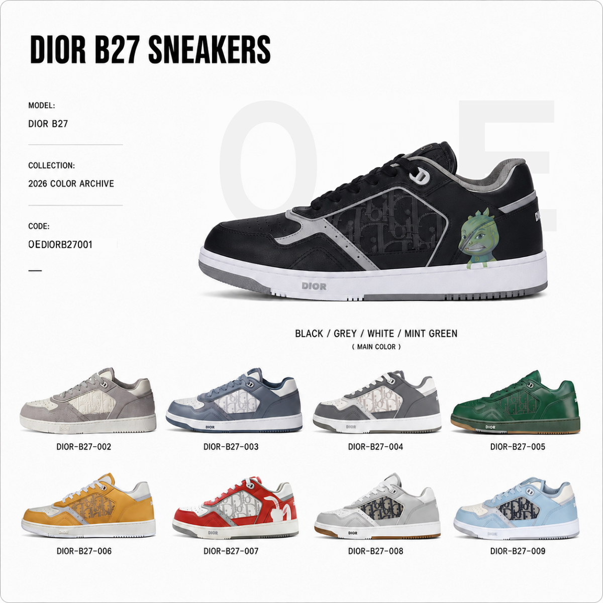 Dior B27 Sneakers