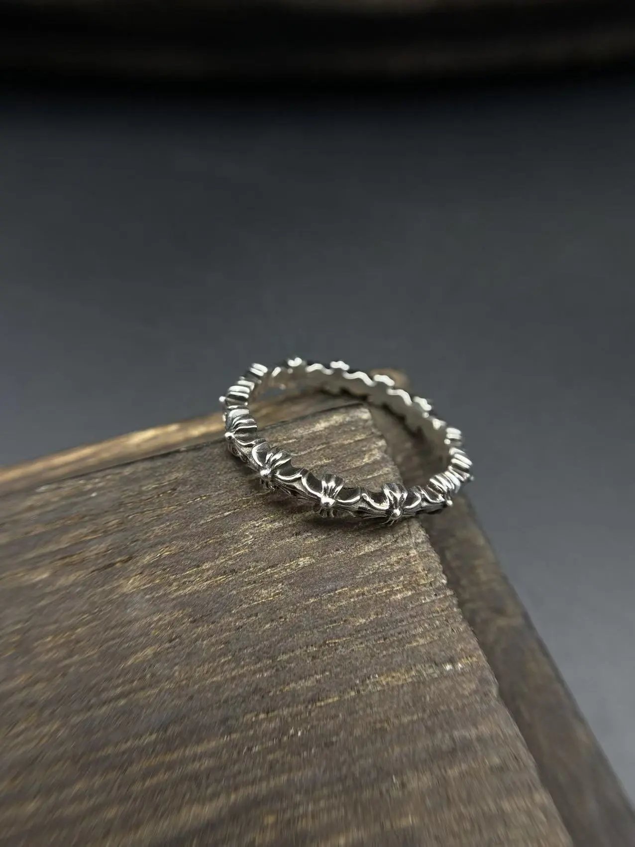ins风爆款单环戒指