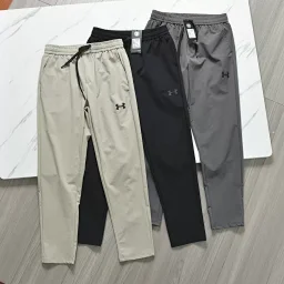 thumbnail for X040318 Spring and Summer 3D Cut Taper Style Sports Pants