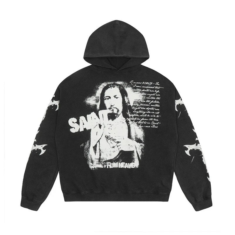 Saint--青春版活动有帽卫衣 - 134494