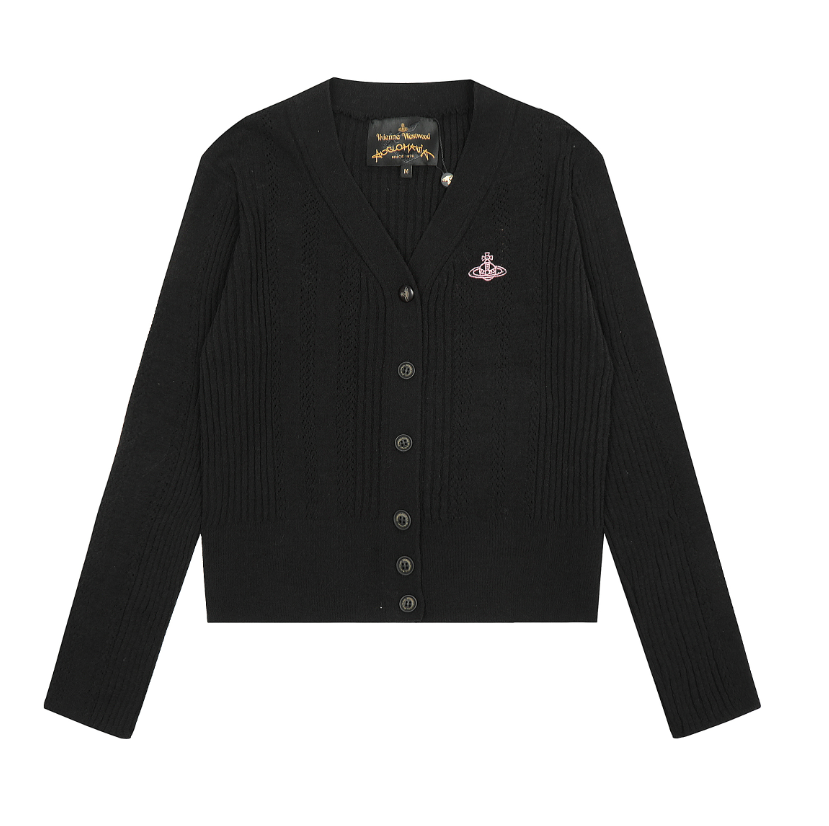 Vivienne Westwood Red Label Patchwork Plaid V-Neck Sweater - 11