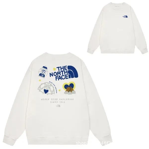 Supreme x The North Face Bandana Print Crewneck Sweatshirt White Hoodie - 16