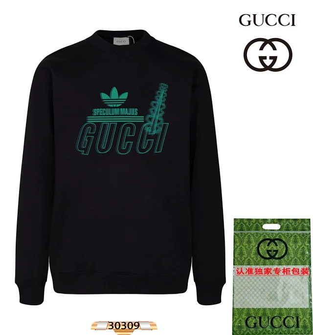 Gucci Hoodies & Sweatshirts Logo Graphic Crewneck Sweatshirt product detail image 11