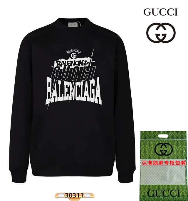 Gucci Hoodies & Sweatshirts Logo Graphic Crewneck Sweatshirt product detail image 14