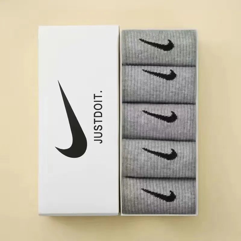 5 pairs 【all grey】 option