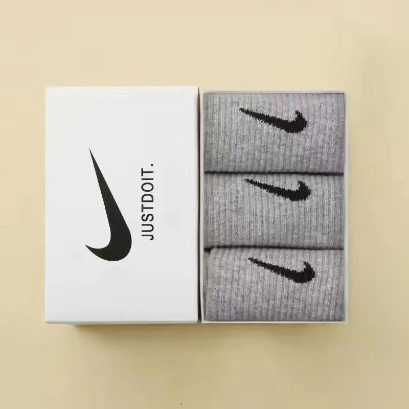 3 pairs 【all grey】 option